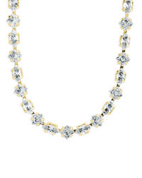 Kite Cut Tennis Necklace - Sterling Forever