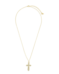 Pave CZ Cross Pendant - Sterling Forever