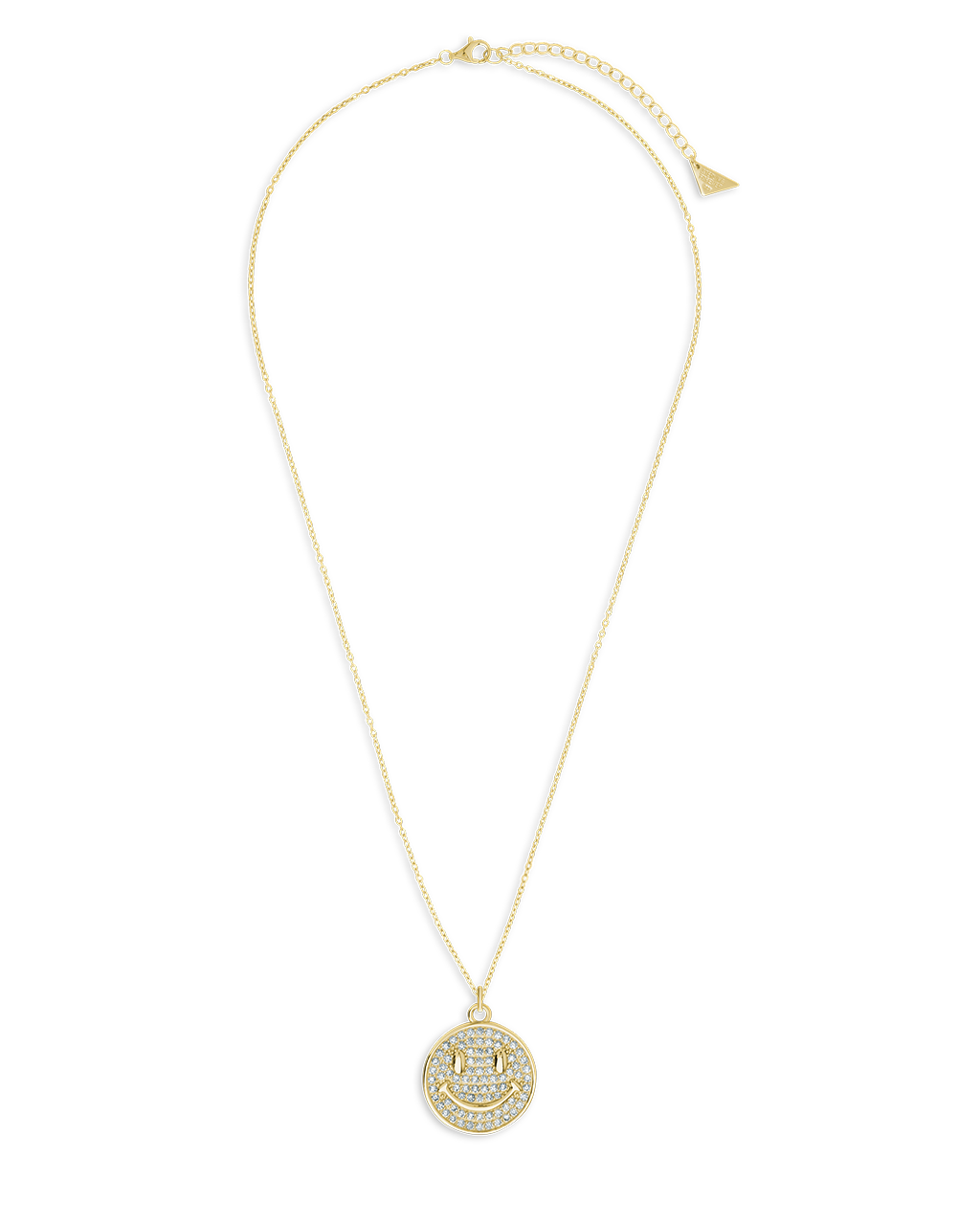 Pave CZ Positivity Pendant