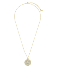 Pave CZ Positivity Pendant - Sterling Forever
