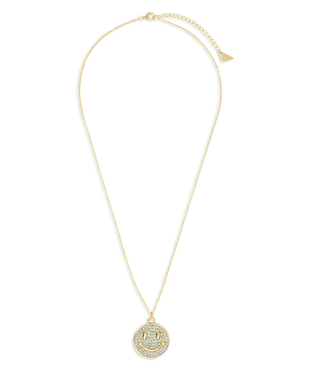 Pave CZ Positivity Pendant - Sterling Forever