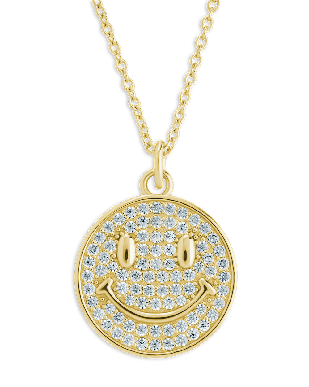 Pave CZ Positivity Pendant