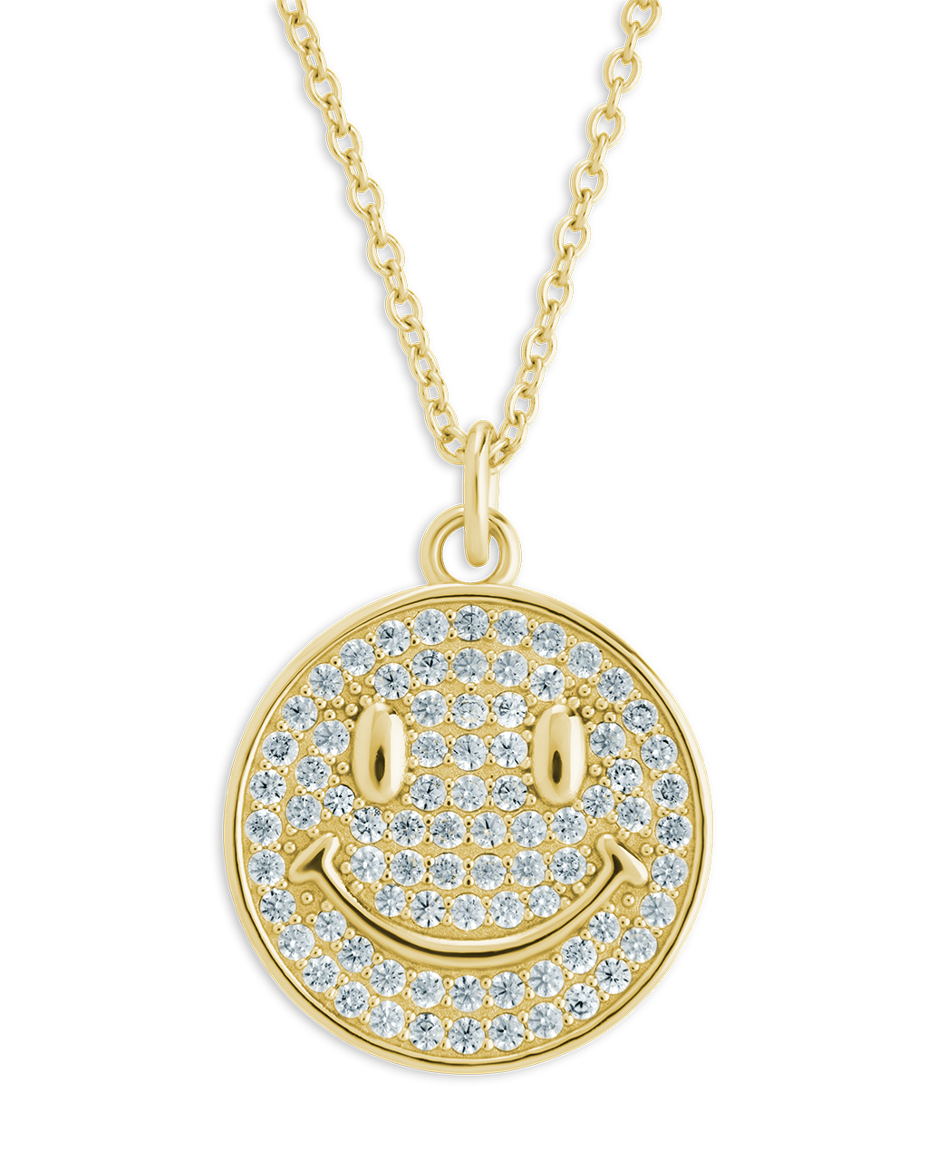 Pave CZ Positivity Pendant