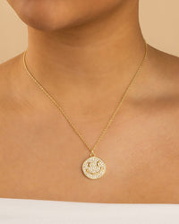 Pave CZ Positivity Pendant - Sterling Forever