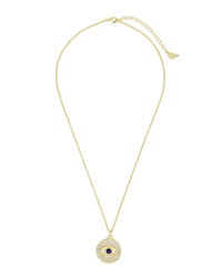 Pave CZ Evil Eye Pendant - Sterling Forever