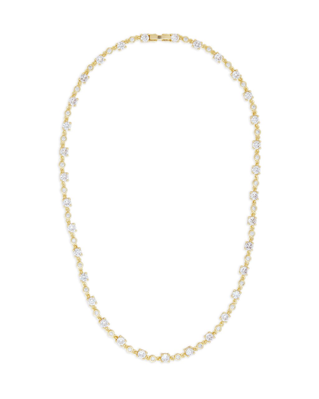 Laurie Crystal Tennis Necklace