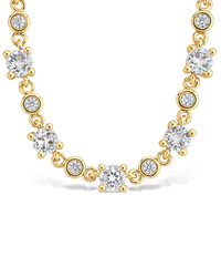 Laurie Crystal Tennis Necklace