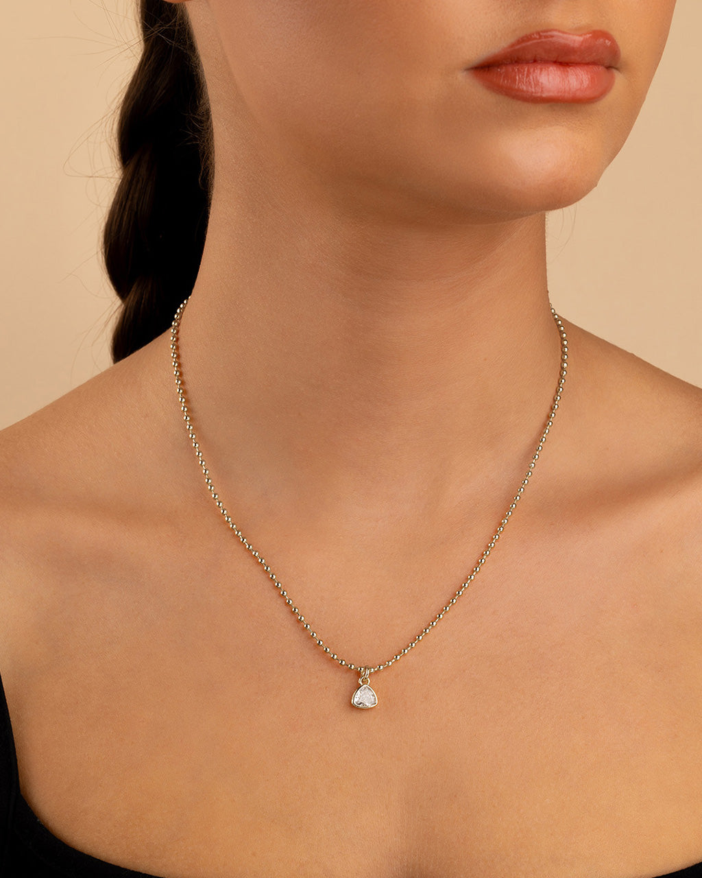 Long Station Chain Necklace