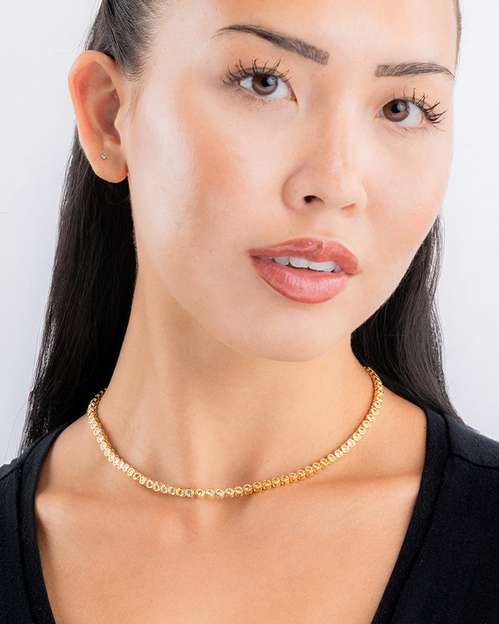 Helene Bezel Light Yellow CZ Jewelry Bundle