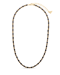 Georgia Black CZ Tennis Necklace