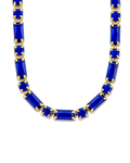 Georgia Sapphire CZ Tennis Necklace