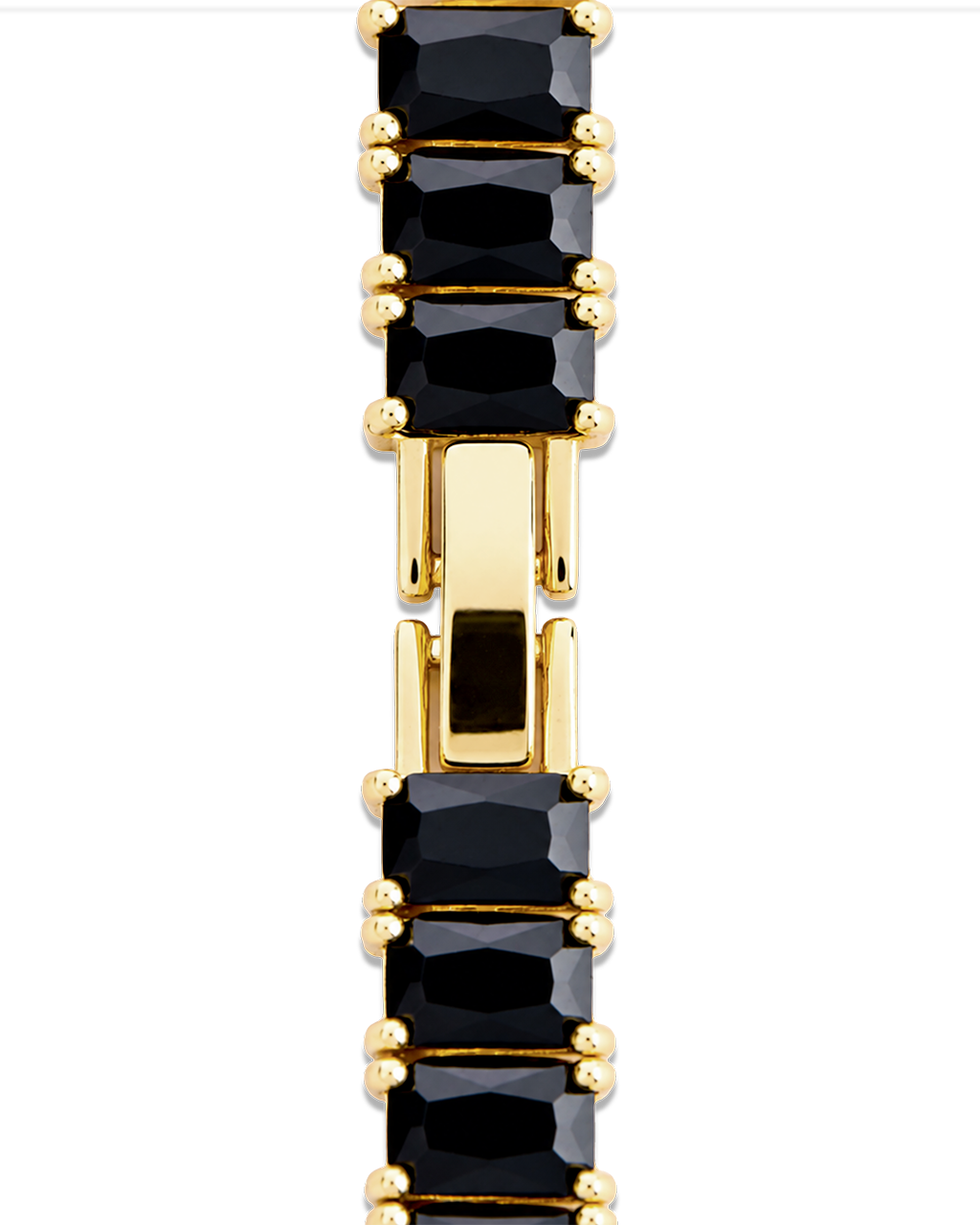 Marisol Black CZ Tennis Necklace