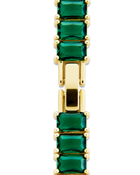Marisol Emerald CZ Tennis Necklace