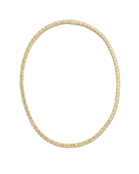 Helene Asscher Cut Tennis Necklace