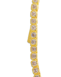 Helene Asscher Cut Tennis Necklace