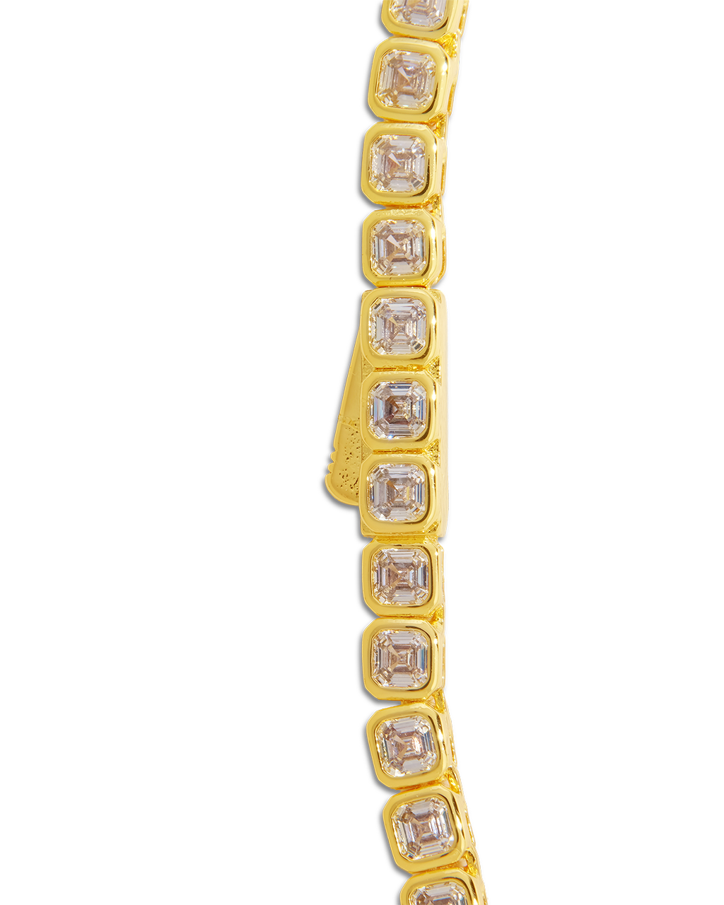 Helene Asscher Cut Tennis Necklace