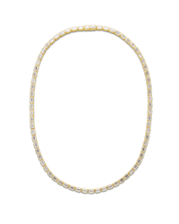 Helene Emerald Cut Tennis Necklace