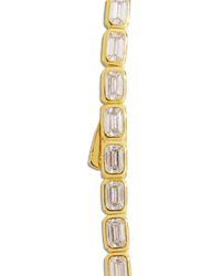 Helene Emerald Cut Tennis Necklace