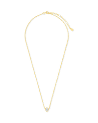 Sterling Silver Pear Bezel Set Pendant - Sterling Forever
