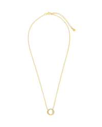 Sterling Silver CZ Interlocking Circle Pendant - Sterling Forever