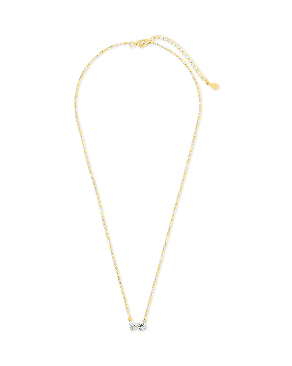 Sterling Silver Carolyn CZ Necklace - Sterling Forever