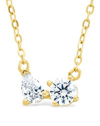 Sterling Silver Carolyn CZ Necklace - Sterling Forever