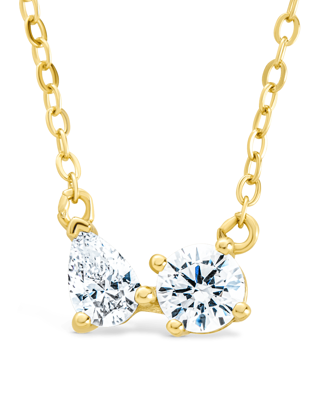 Sterling Silver Carolyn CZ Necklace - Sterling Forever