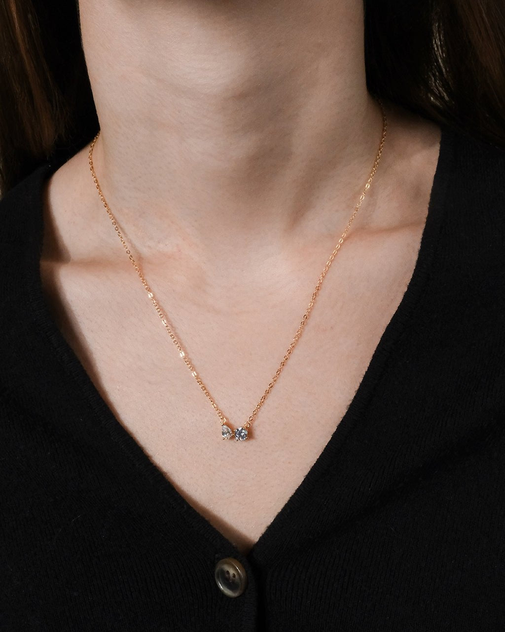 Sterling Silver Carolyn CZ Necklace - Sterling Forever