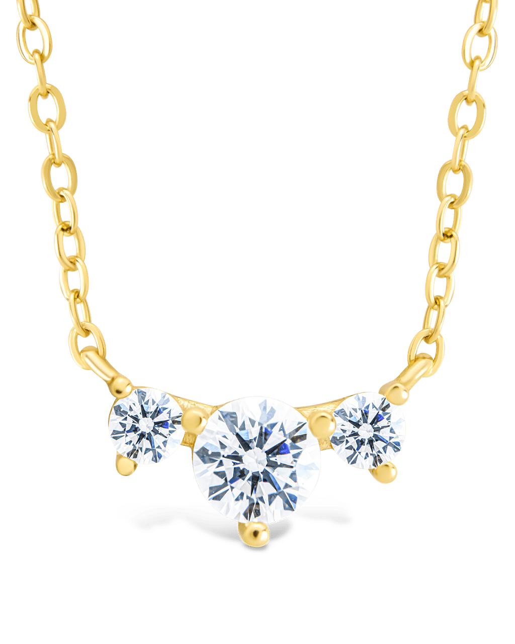 Sterling Silver Robin CZ Necklace - Sterling Forever