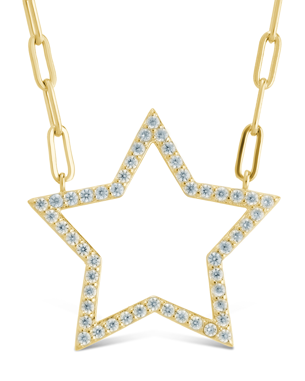 Sterling Silver Noémie Shining Star Necklace