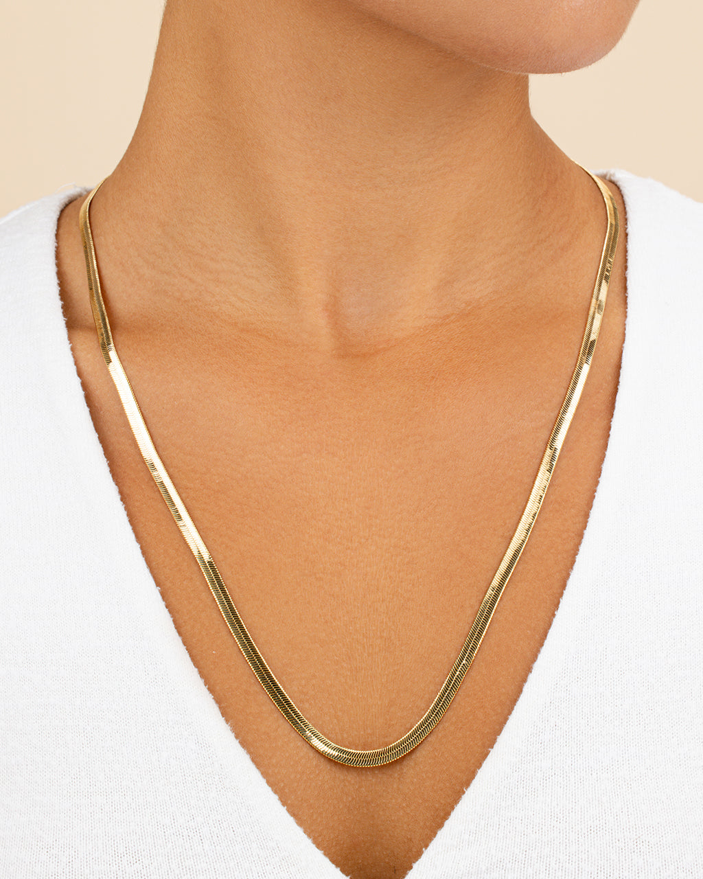 Herringbone Chain Necklace