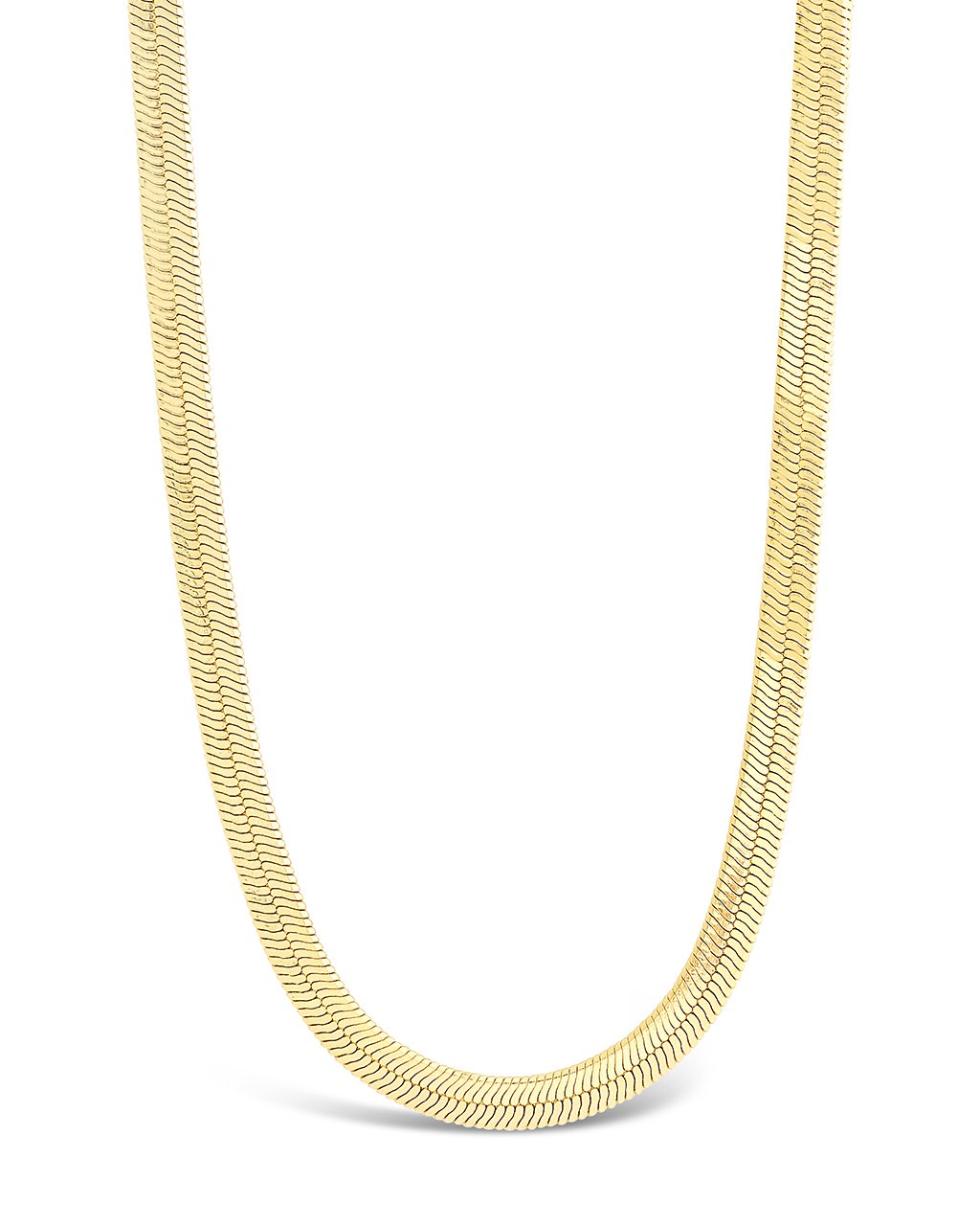Sterling Silver Herringbone Chain - Sterling Forever
