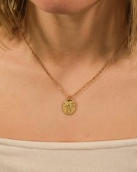 Engraved Garden Pendant