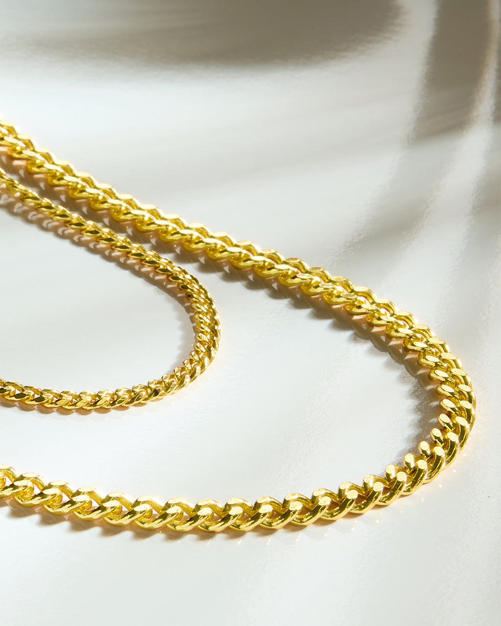 Everyday Layered Curb Chain Necklace