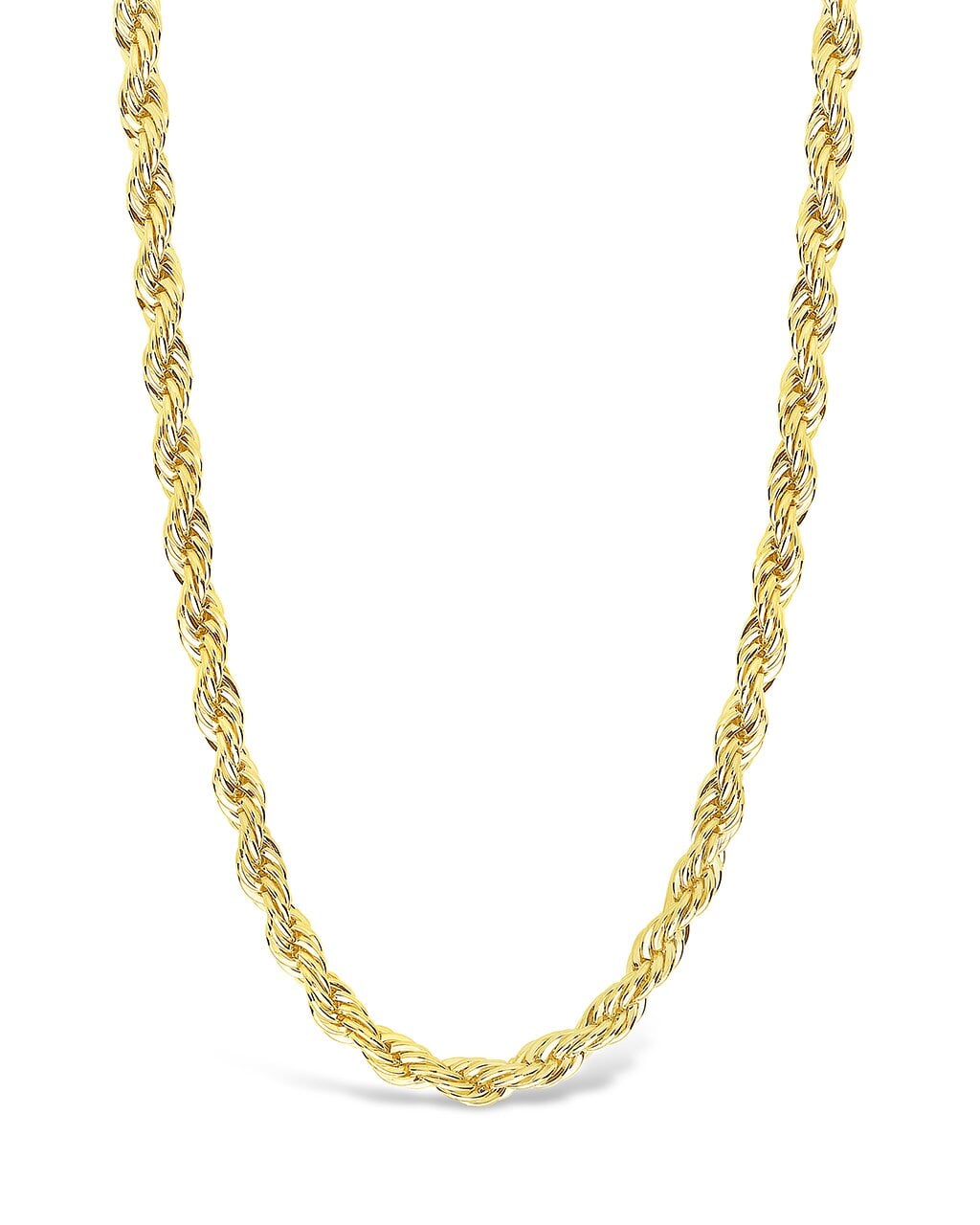 Men's Rope Twist Chain Necklace Necklace Sterling Forever Gold 