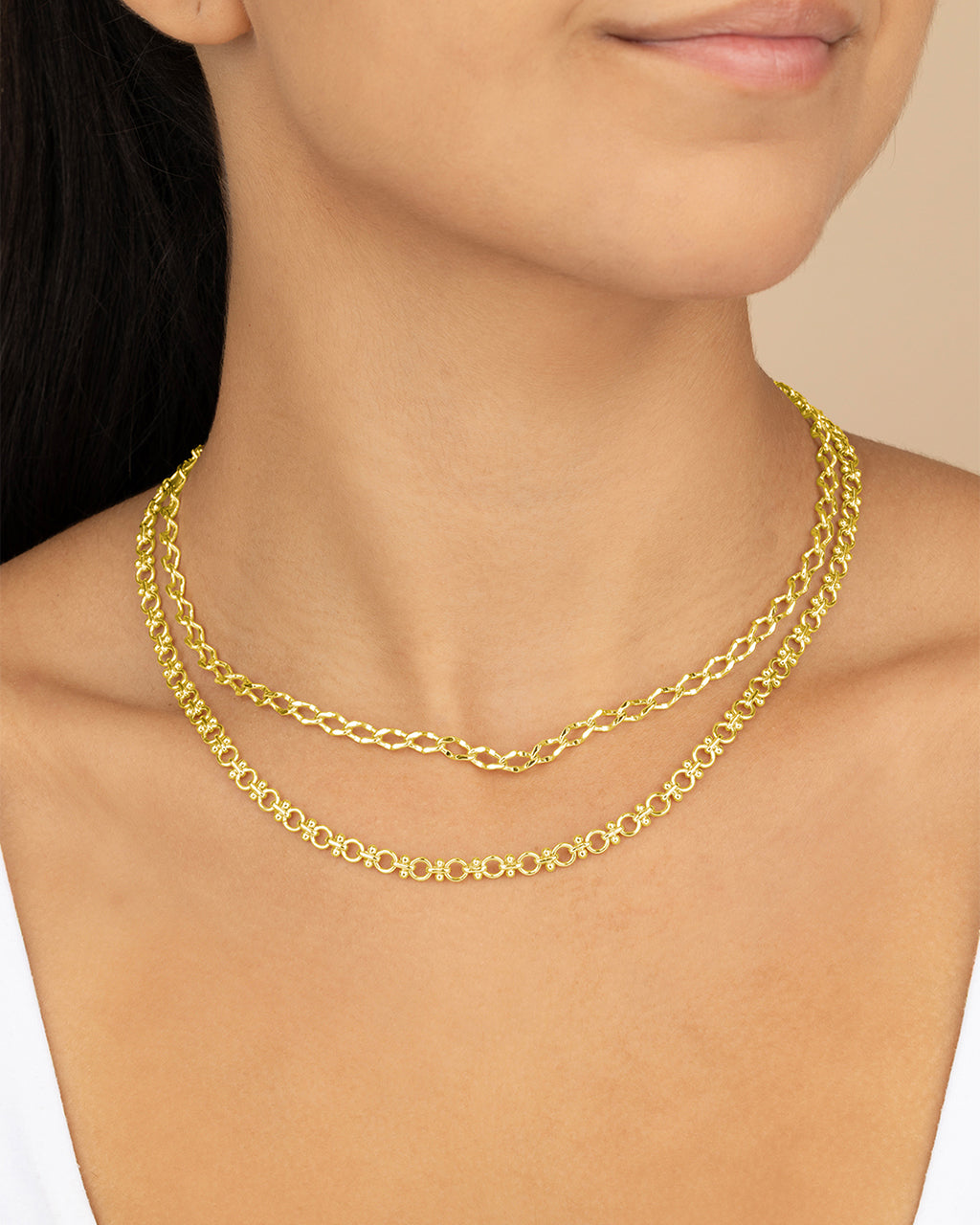 Selena Layered Chain Necklace