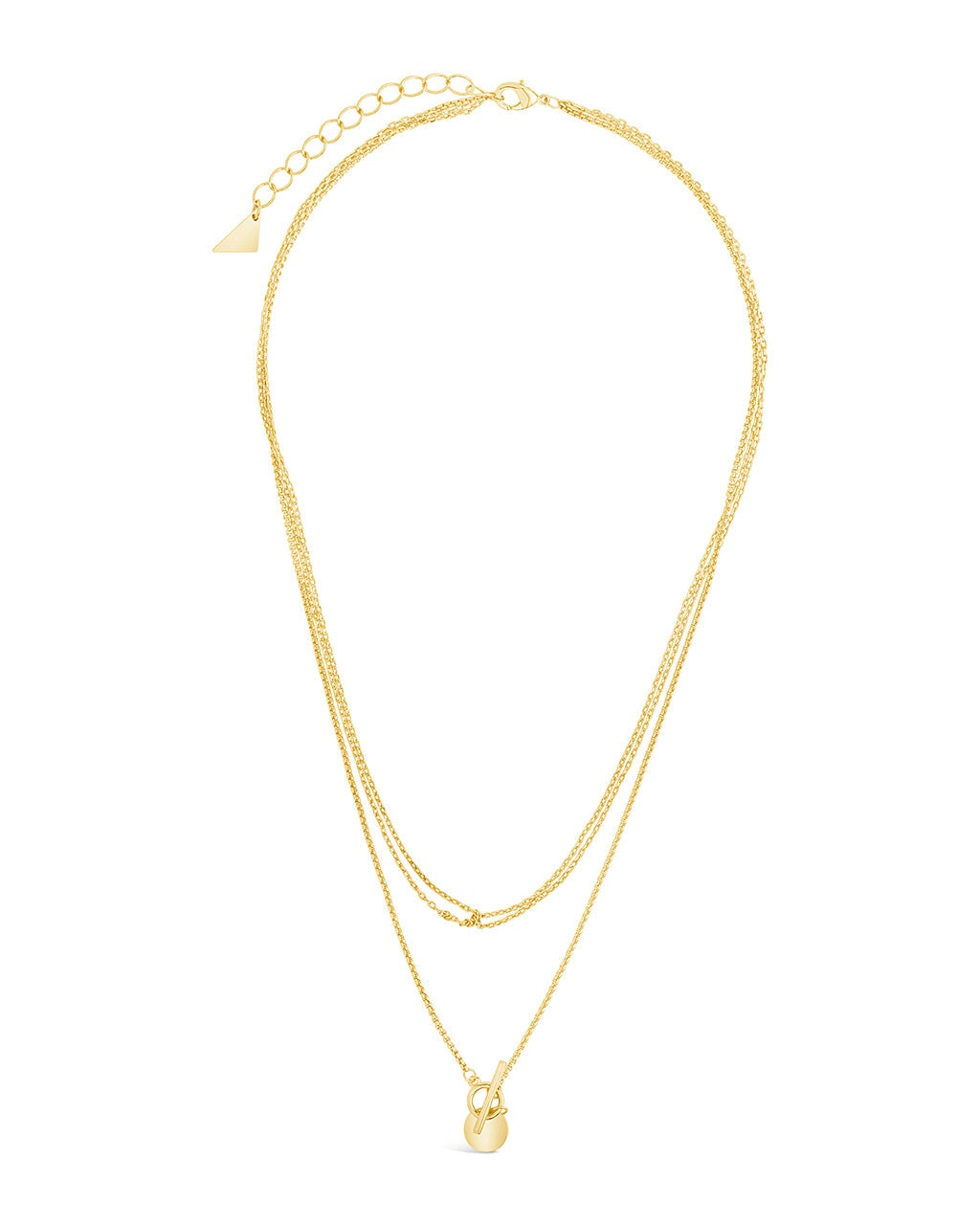 Larisa Layered Chain Necklace Necklace Sterling Forever 
