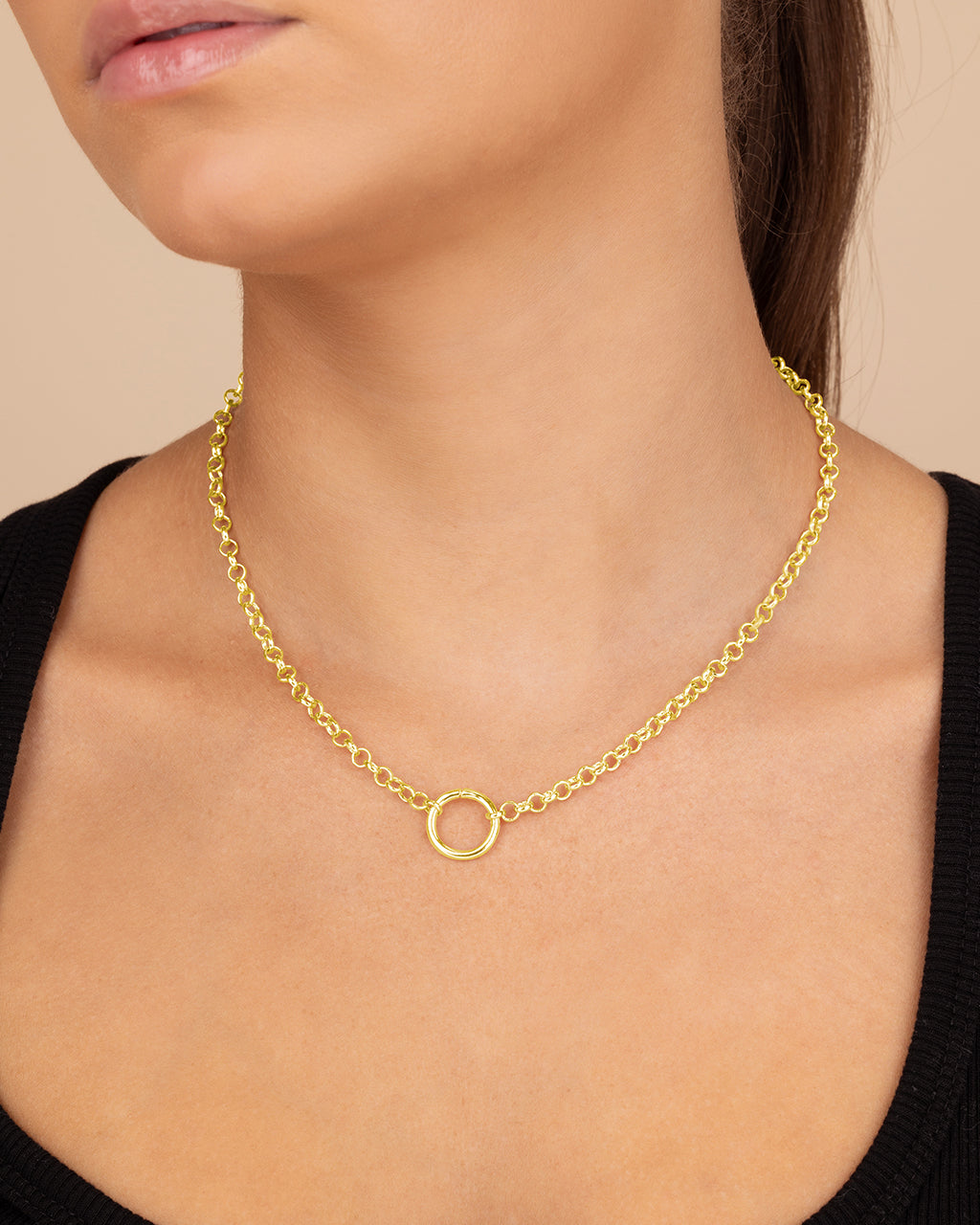 Simple Link Chain Necklace