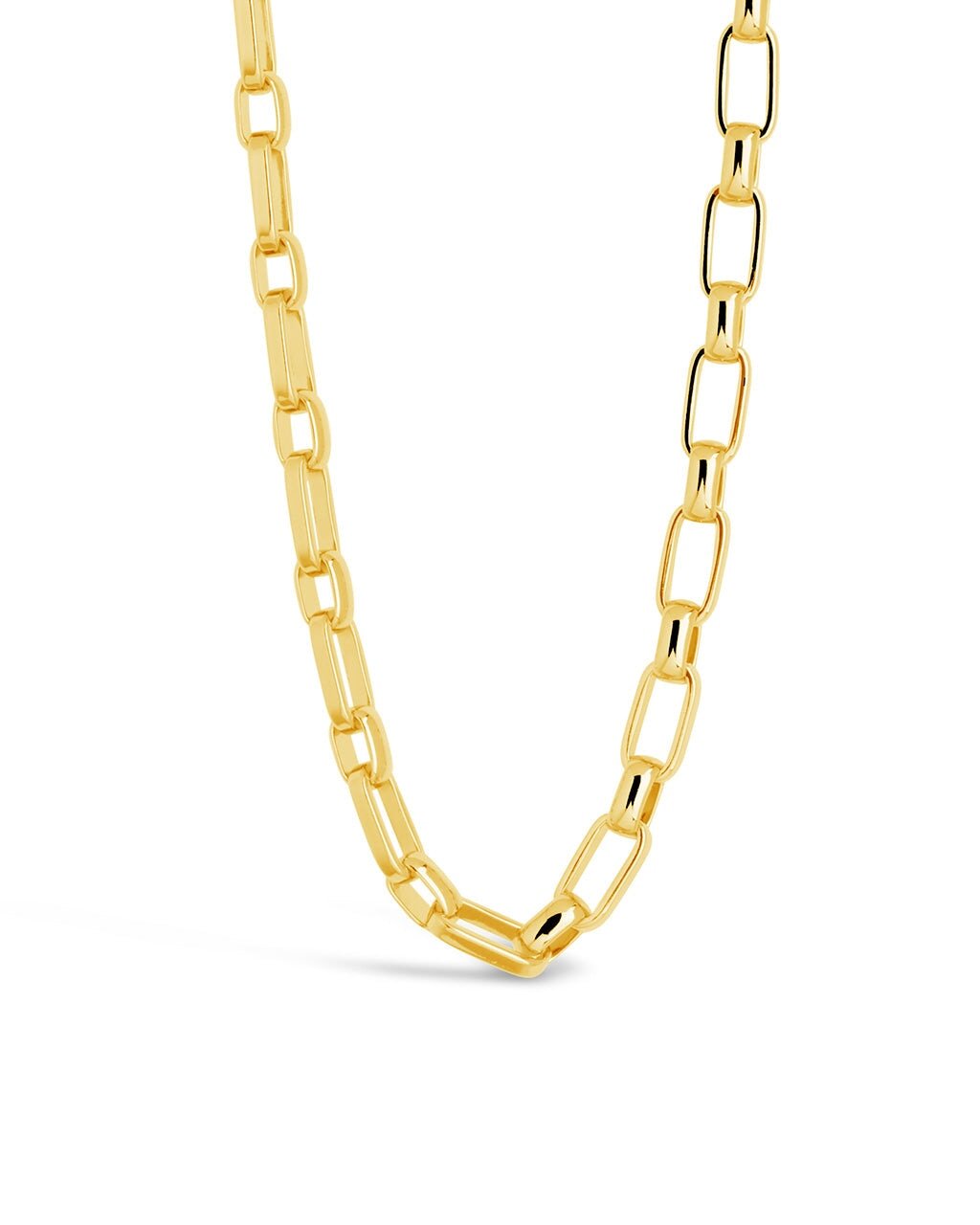 Elara Bold Paperclip Chain Necklace - Sterling Forever