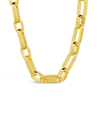 Elara Bold Paperclip Chain Necklace - Sterling Forever