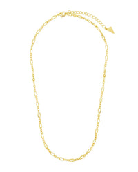 Elysia Delicate Mixed Link Chain Necklace - Sterling Forever