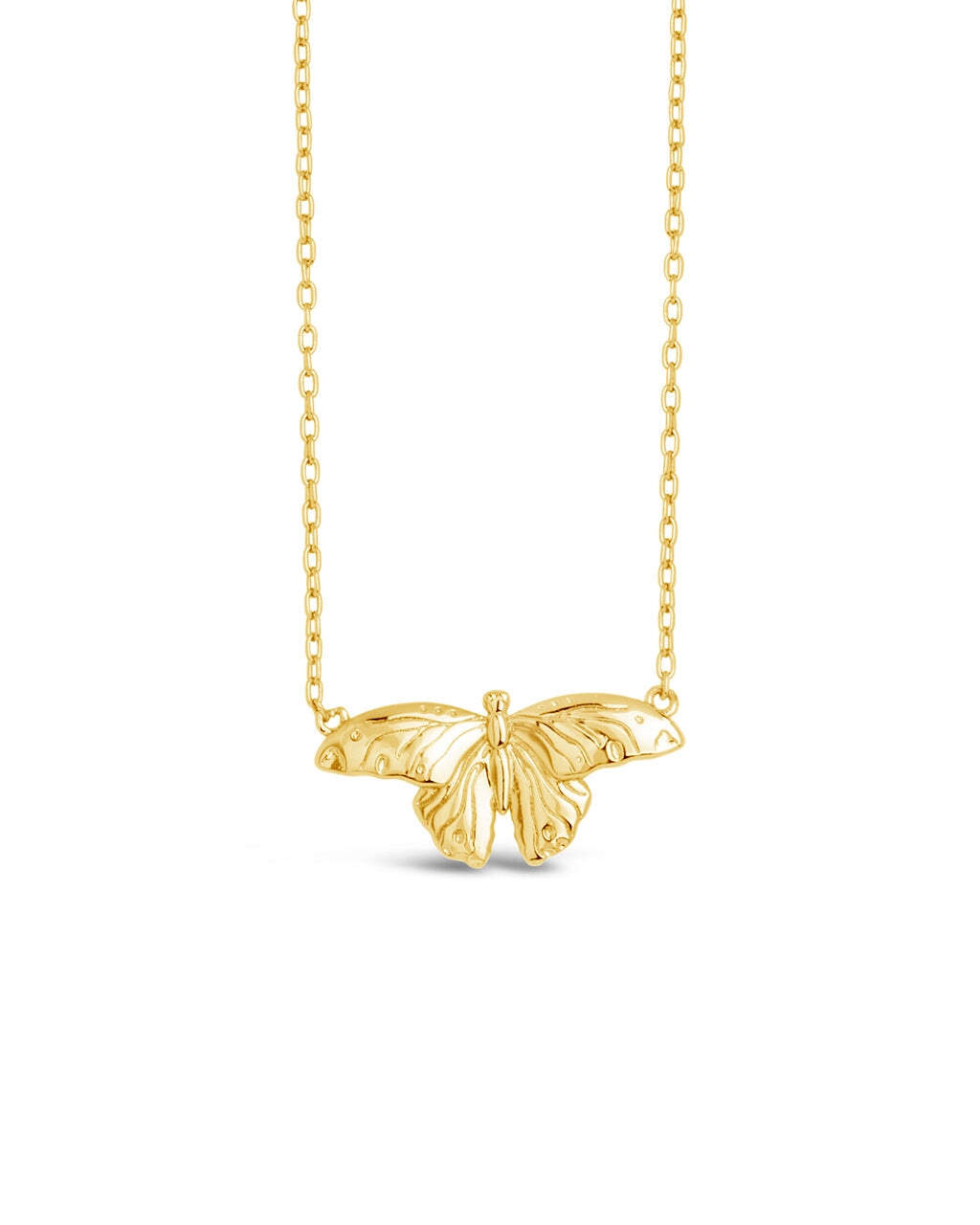 Rowena Butterfly Pendant Necklace Necklace Sterling Forever 