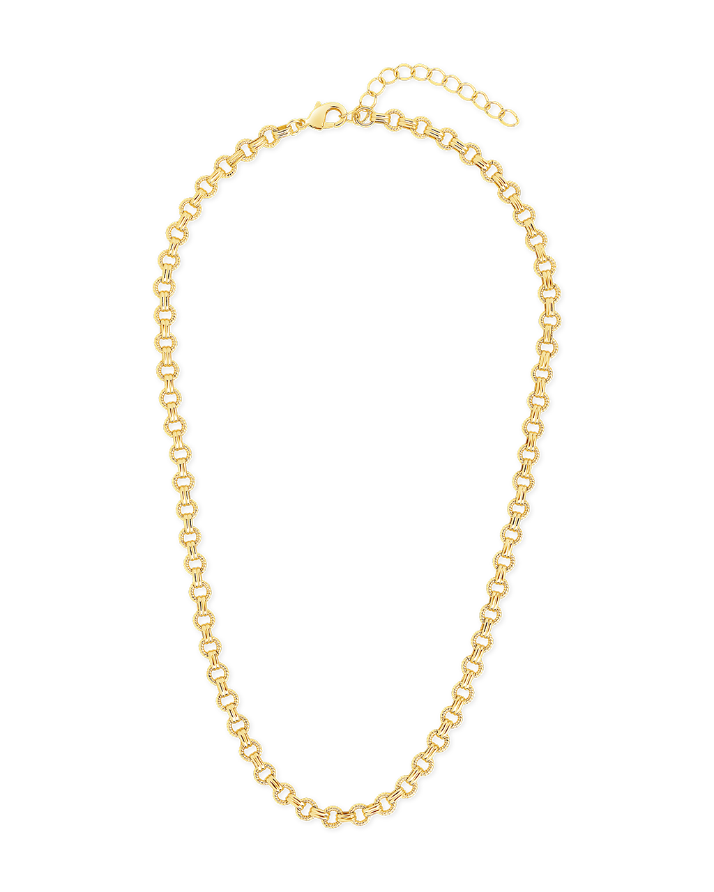 Parker Textured Chain Necklace
