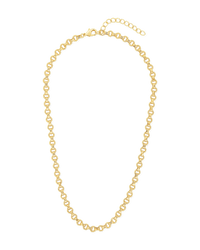 Parker Textured Chain Necklace - Sterling Forever