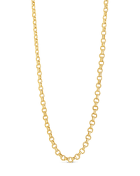 Parker Textured Chain Necklace - Sterling Forever