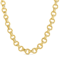 Parker Textured Chain Necklace - Sterling Forever