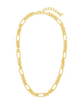 Fianna Mixed Chain Link Necklace - Sterling Forever