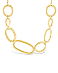 Holly Interlinked Halos Chain Necklace