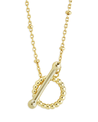 Mini Toggle Bar Pendant Necklace