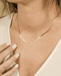 Sterling Silver Herringbone Chain - Sterling Forever